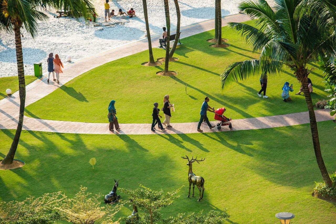 Seafront Country Garden Danga Bay By Lions Bay Apartman Johor Bahru Kültér fotó