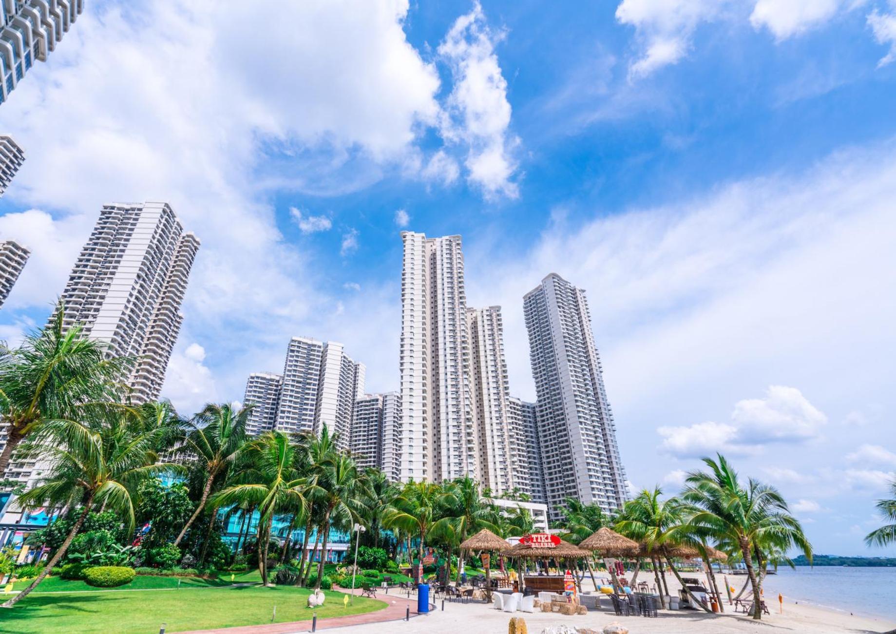 Seafront Country Garden Danga Bay By Lions Bay Apartman Johor Bahru Kültér fotó