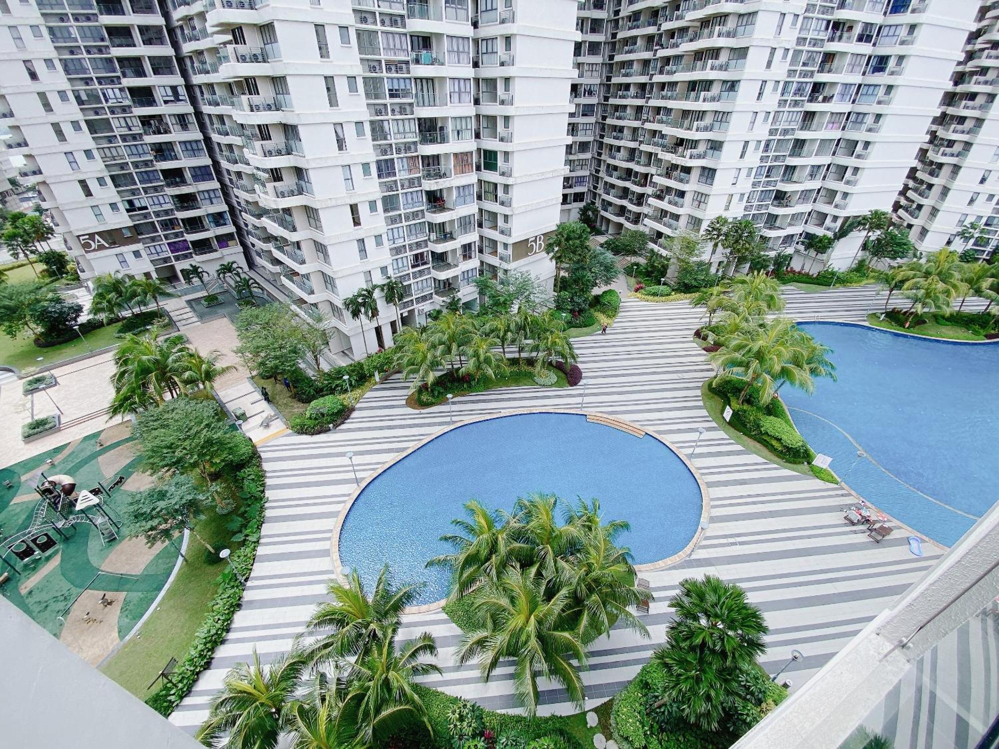 Seafront Country Garden Danga Bay By Lions Bay Apartman Johor Bahru Szoba fotó