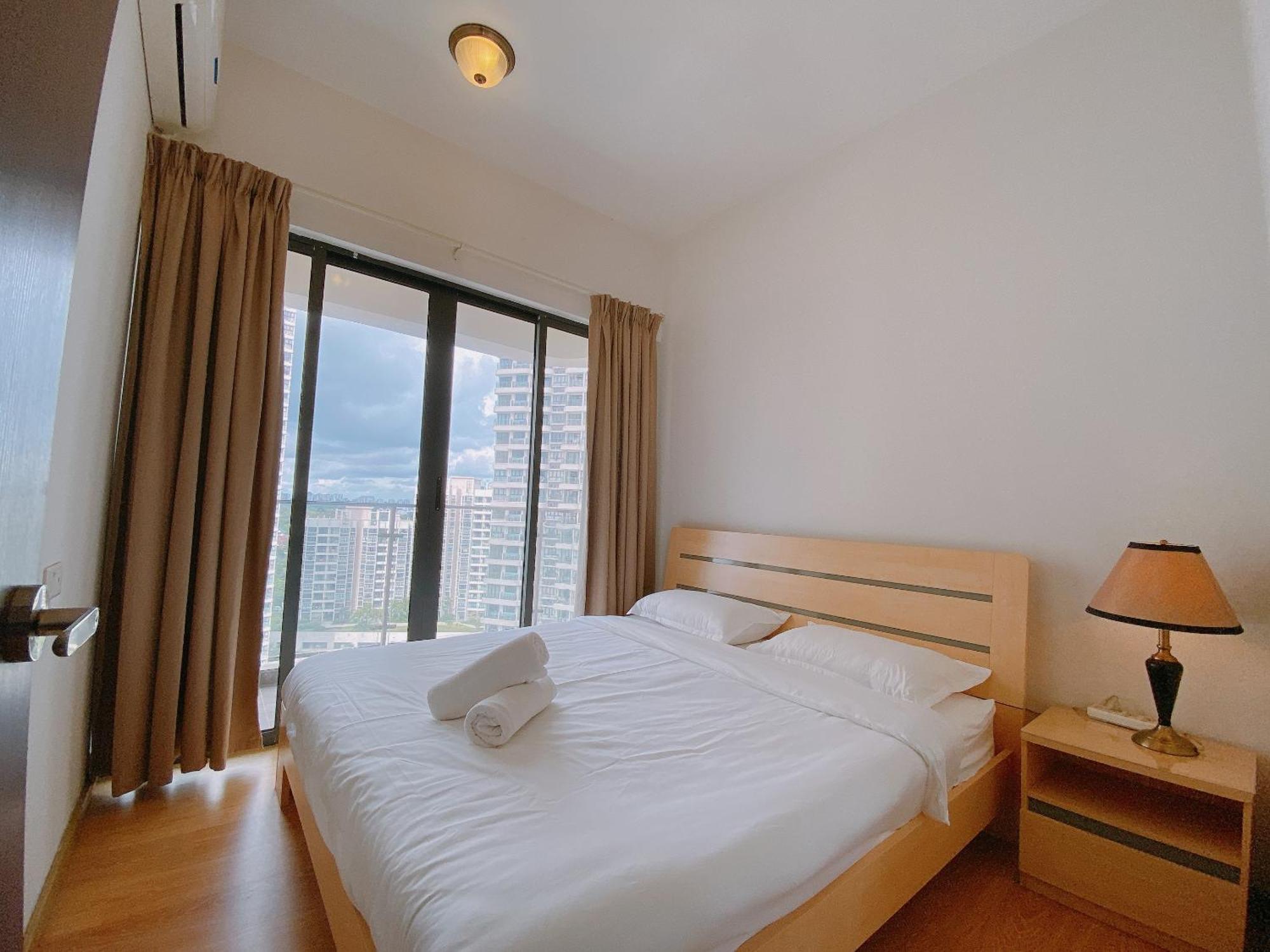 Seafront Country Garden Danga Bay By Lions Bay Apartman Johor Bahru Szoba fotó