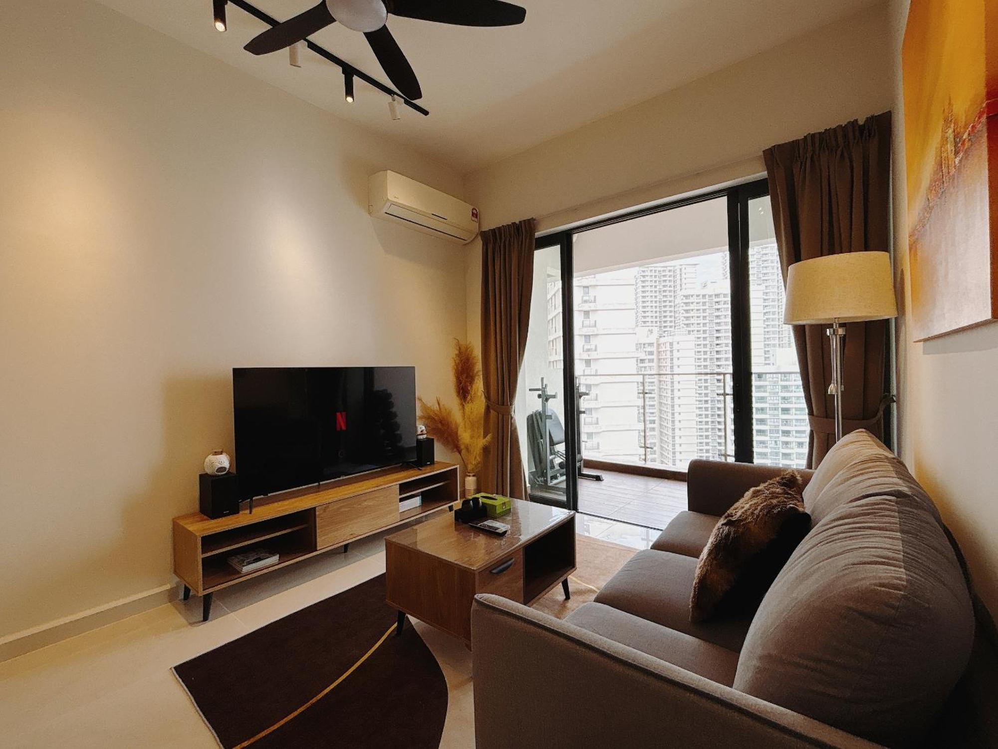 Seafront Country Garden Danga Bay By Lions Bay Apartman Johor Bahru Szoba fotó