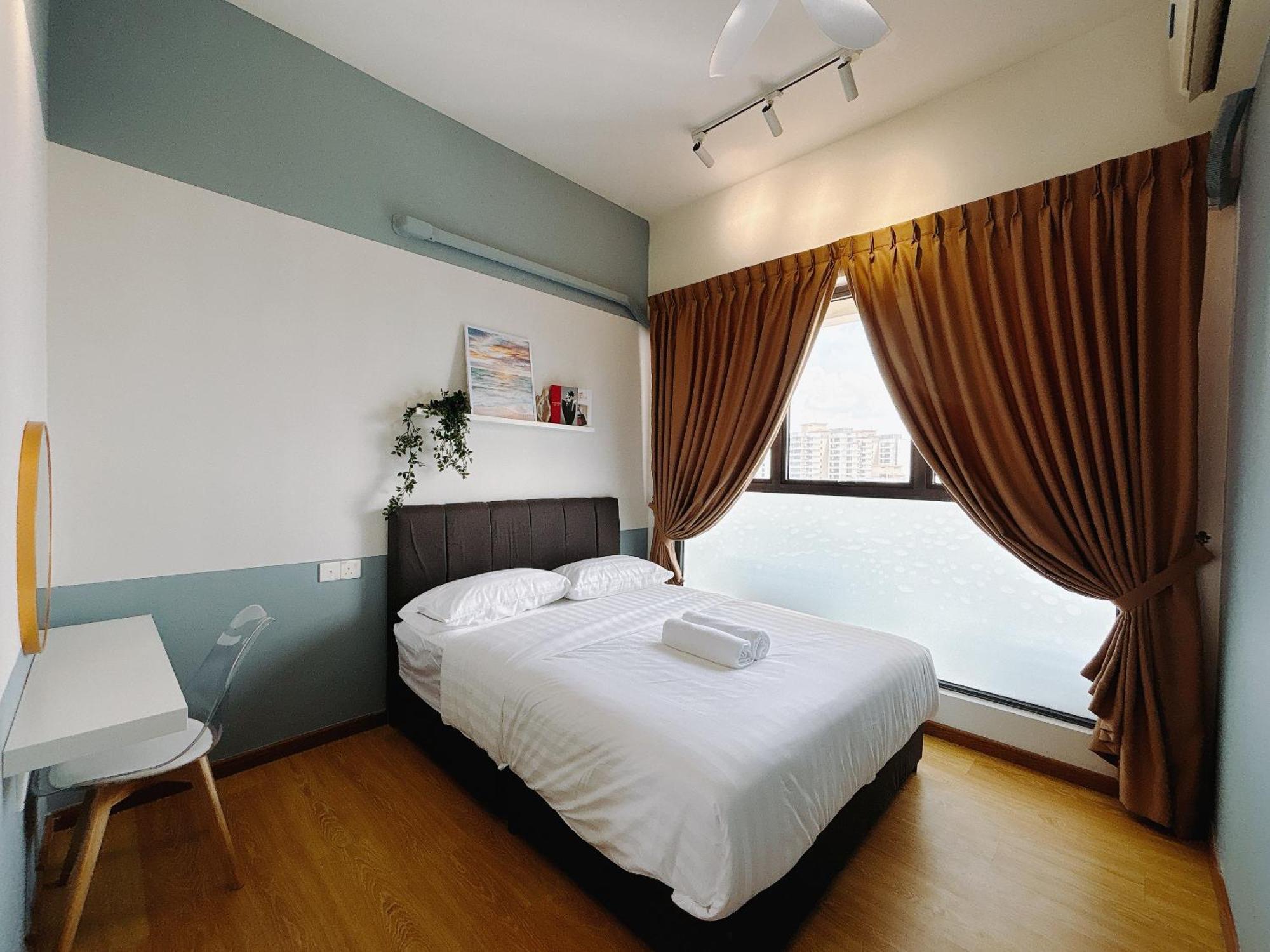 Seafront Country Garden Danga Bay By Lions Bay Apartman Johor Bahru Szoba fotó