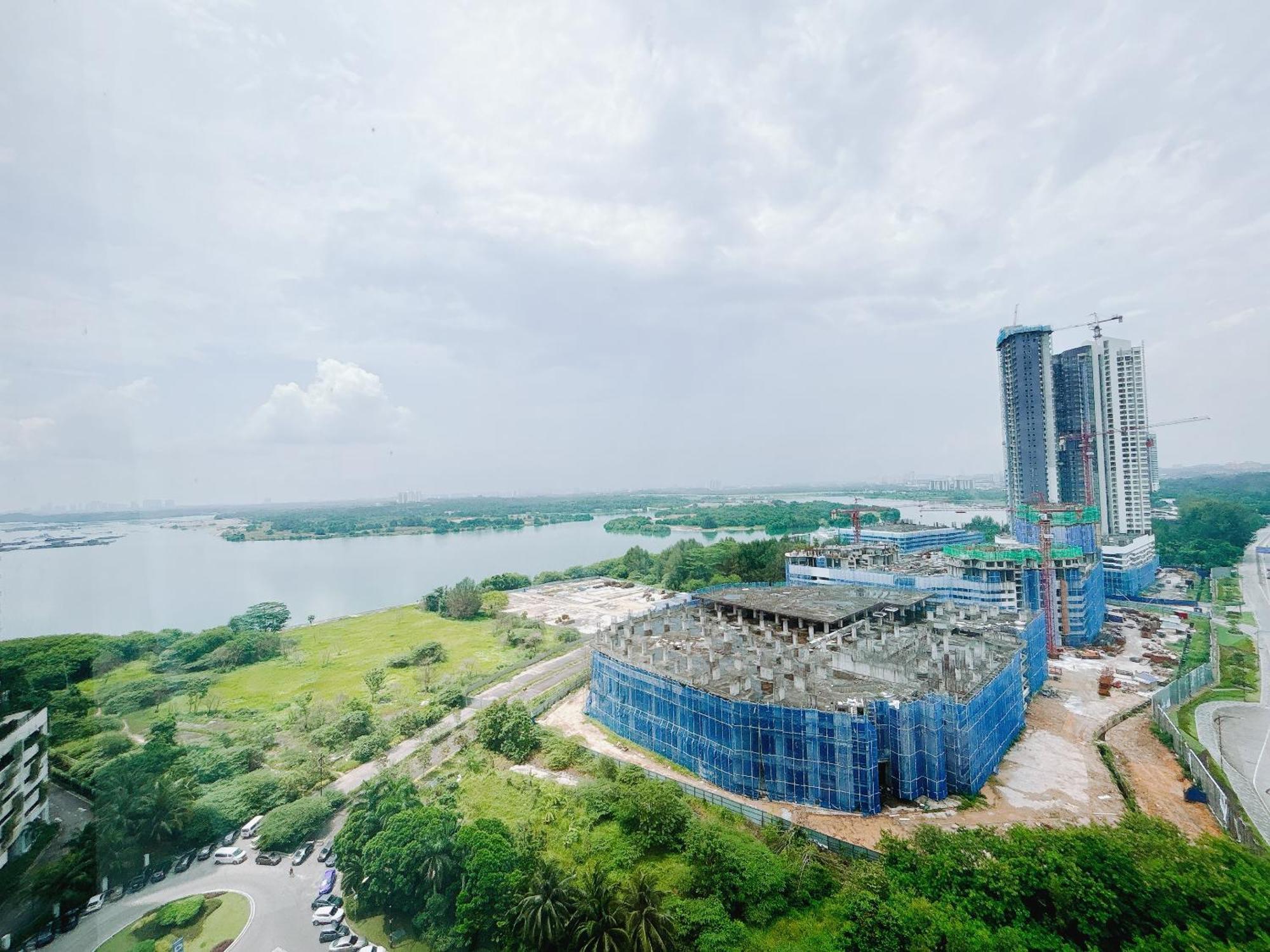 Seafront Country Garden Danga Bay By Lions Bay Apartman Johor Bahru Szoba fotó